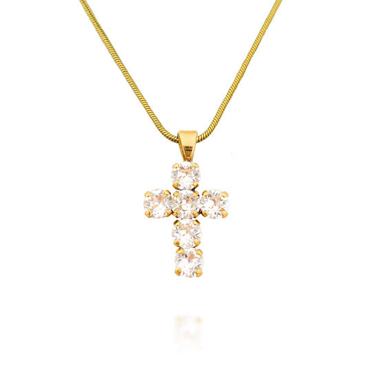 Hailey necklace / Crystal clear