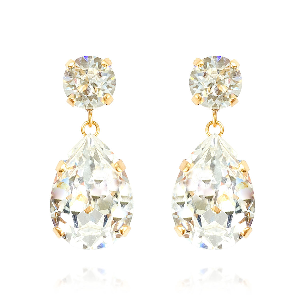 Lola earrings / Crystal clear