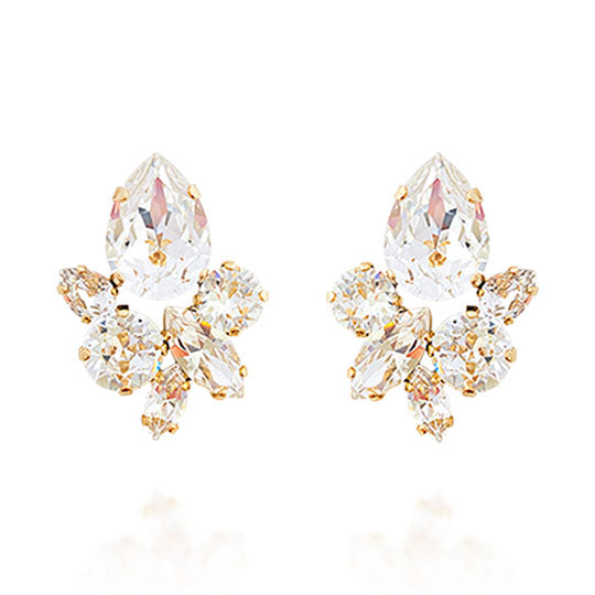 Katia earrings / Crystal clear